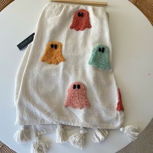 Rachel Zoe Ghost Halloween throw blanket